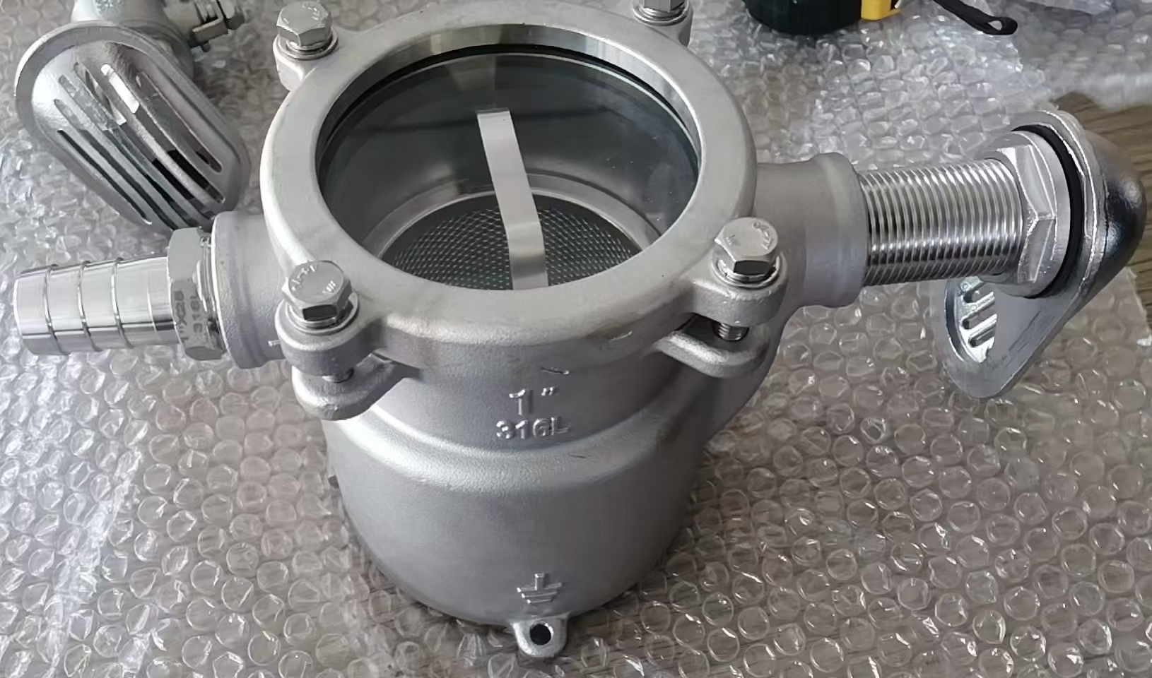 Sistem de filtrare a apei de mare din oțel inoxidabil Andy Marine 316L