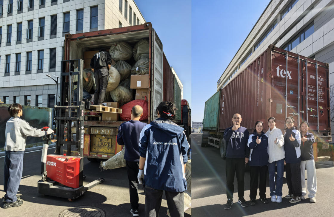 Încărcarea containerelor în Australia finalizată!