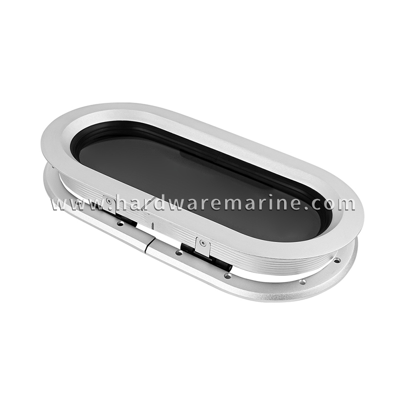 Fereastră ovală din aluminiu pentru hublouri pentru bărci