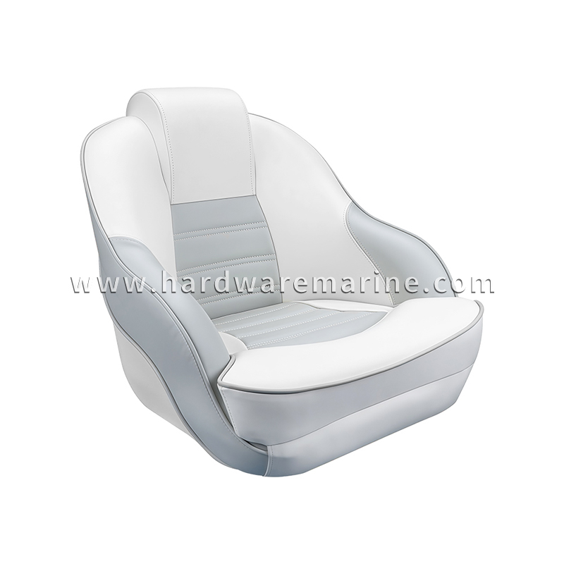 Scaun găleată marin ergonomic cu spatar jos