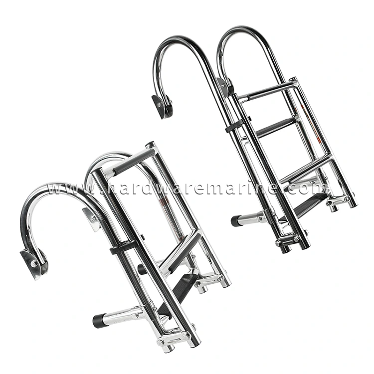 Scara de îmbarcare din oțel inoxidabil 2+1/2+2+2 trepte